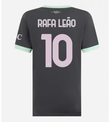 AC Milan Rafael Leao #10 Replika Tredjetrøje Dame 2024-25 Kortærmet